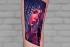 Realistic portrait tattoo Athens by SLIPY. Ρεαλιστικά τατουάζ από τον SLIPY στο Sake Tattoo Crew Αθήνα.