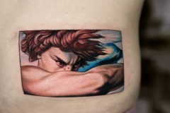 Realistic portrait tattoo Athens by SLIPY. Ρεαλιστικά τατουάζ από τον SLIPY στο Sake Tattoo Crew Αθήνα.