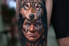 Realistic portrait tattoo Athens by SLIPY. Ρεαλιστικά τατουάζ από τον SLIPY στο Sake Tattoo Crew Αθήνα.